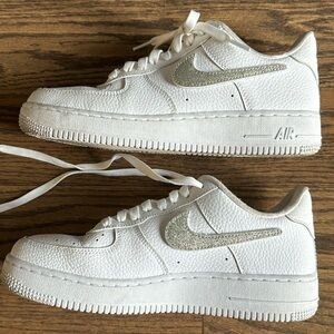 Nike WOMEN'S Air Force 1-100 SWOOSH PACK REMOVABLE White SIZE 9